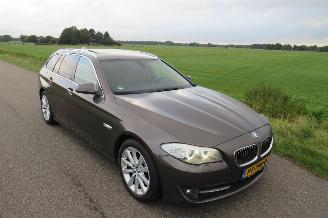 uszkodzony samochody osobowe BMW 5-serie 520 D High Executive 184pk Automaat 240.000km schuifdak leer navie  vol optie 2012/4