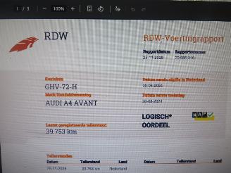 Audi A4 Avant 3.5  2.0 TFSI  150PK  Automaat 39.000km nap Electrich / Benzine Euro 6 S- Edition leer camera 2024 picture 6