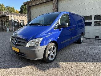 skadebil bedrijf Mercedes Vito 113 CDI 320 Lang Automaat NAP Cruise Leder 2011/1