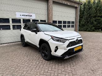 krockskadad bil auto Toyota Rav-4 2.5 Hybrid AWD Bi-Tone XSE Schuifdak 82248 Km ! 2020/1