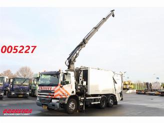 dommages camions /poids lourds DAF  Faun Variopress II Hiab 211 BW-3 HiPro Kran Müllwagen 2014/3