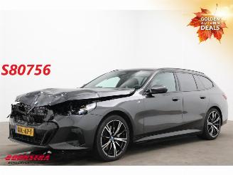 skadebil auto BMW i5 eDrive40 84 kWh M-Sport HUD Memory 360° AHK 18.410 km! 2024/6