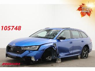 skadebil auto Skoda Octavia Combi 1.4 TSI RS iV PHEV Business Pano Memory HUD ACC 2021/2
