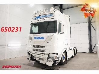 damaged trucks Scania S S530 6X2 Full Air ACC Retarder Leder . 2022/2