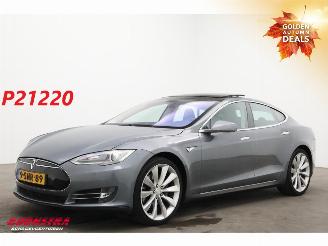 Voiture accidenté Tesla Model S P85+ Pano Leder Camera SHZ 2013/11