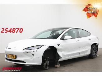 skadebil auto Tesla Model 3 RWD 60 kWh Pano Full Self Driving ACC Ventilatie AHK 2024/9