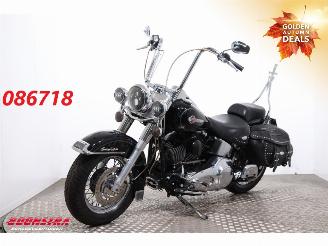 skadebil motor Harley-Davidson  FLSTC Softail Heritage LED 2004/1