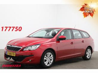 skadebil auto Peugeot 308 SW 1.2 PureTech Active Navi Clima Cruise PDC 94.113 km! 2017/8
