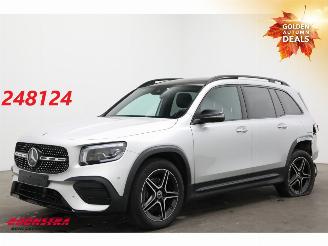 krockskadad bil auto Mercedes GLB 200d AMG Pano LED Virtual Clima Camera SHZ PDC 2023/4