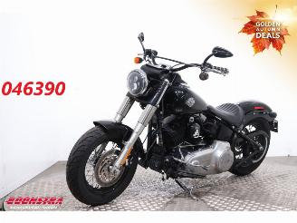 skadebil motor Harley-Davidson  FLS 103 Softail Slim Vance & Hines LED 2014/1