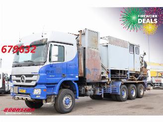 Unfall Kfz LKW Mercedes Actros 3344AK 8/6X6 Manual Blatt/Blatt 2x PTO 2x Pump 2013/7