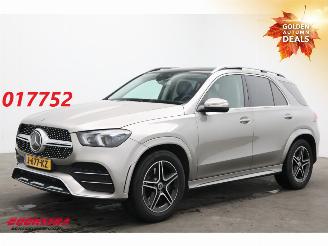 krockskadad bil auto Mercedes GLE 450 4MATIC Pano Lucht Ventilatie Memory ACC AHK 2019/4