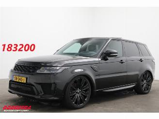krockskadad bil auto Land Rover Range Rover sport 3.0 SDV6 HSE Pano Matrix ACC HUD 360° Massage Memory AHK 2018/2