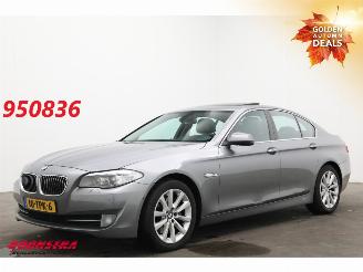 skadebil auto BMW 5-serie 535i HE Schuifdak Leder Navi Clima Cruise Camera SHZ PDC 2012/3