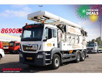 krockskadad bil vrachtwagen MAN TGS 28.470 Kroll Saug Druck Combi 6X2 38.679 km! 2021/4