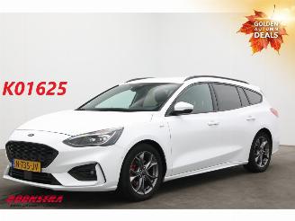 krockskadad bil auto Ford Focus 1.0 EcoBoost Hybrid ST Line X Business LED ACC Virtual Navi Clima Camera 2021/11
