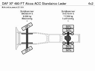DAF XF 480 FT Alcoa ACC Standairco Leder picture 21