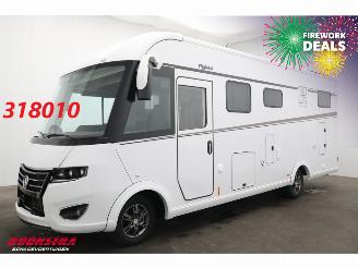 krockskadad bil camper Frankia  Platin Pure i7400 GD 519 CDI 9G-T **NIEUW/NEU** Level Solar Hefbed Single Beds ACC 2024