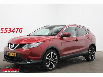 Voiture accidenté Nissan Qashqai 1.2 Aut. Visia Pano 360° Leder Navi SHZ Cruise 91.183 km! 2015/12