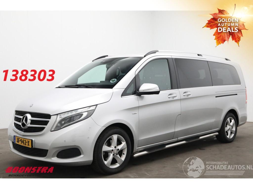 Mercedes V-klasse 220d Aut. Extra Lang 8-Pers. 360° Leder Burmester LED Cruise SHZ AHK 100.528 km!