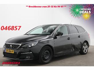 krockskadad bil auto Peugeot 308 SW 1.2 PT GT-line Pano Navi Clima Cruise Camera 74.860 km! 2019/4