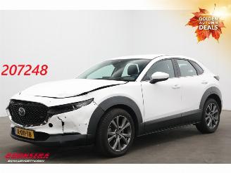 Voiture accidenté Mazda CX-30 2.0 e-SkyActiv-G M Hybrid Comfort Leder ACC Memory LRHZ Camera 2021/2