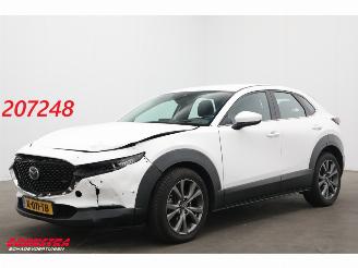 krockskadad bil auto Mazda CX-30 2.0 e-SkyActiv-G M Hybrid Comfort Leder ACC Memory LRHZ Camera 2021/2