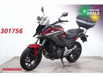 dommages motocyclettes  Honda  NC 750X ABS Topkoffer 2019/12