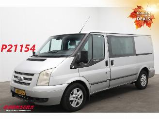 skadebil bedrijf Ford Transit 280M 2.2 TDCI 140 PK DoKa Limited Leder Navi Airco Cruise AHK 2012/8