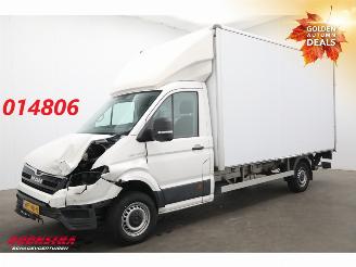 krockskadad bil bedrijf MAN TGE 3.140 LBW Bak-Klep Dhollandia Bluetooth Airco Cruise 2022/4