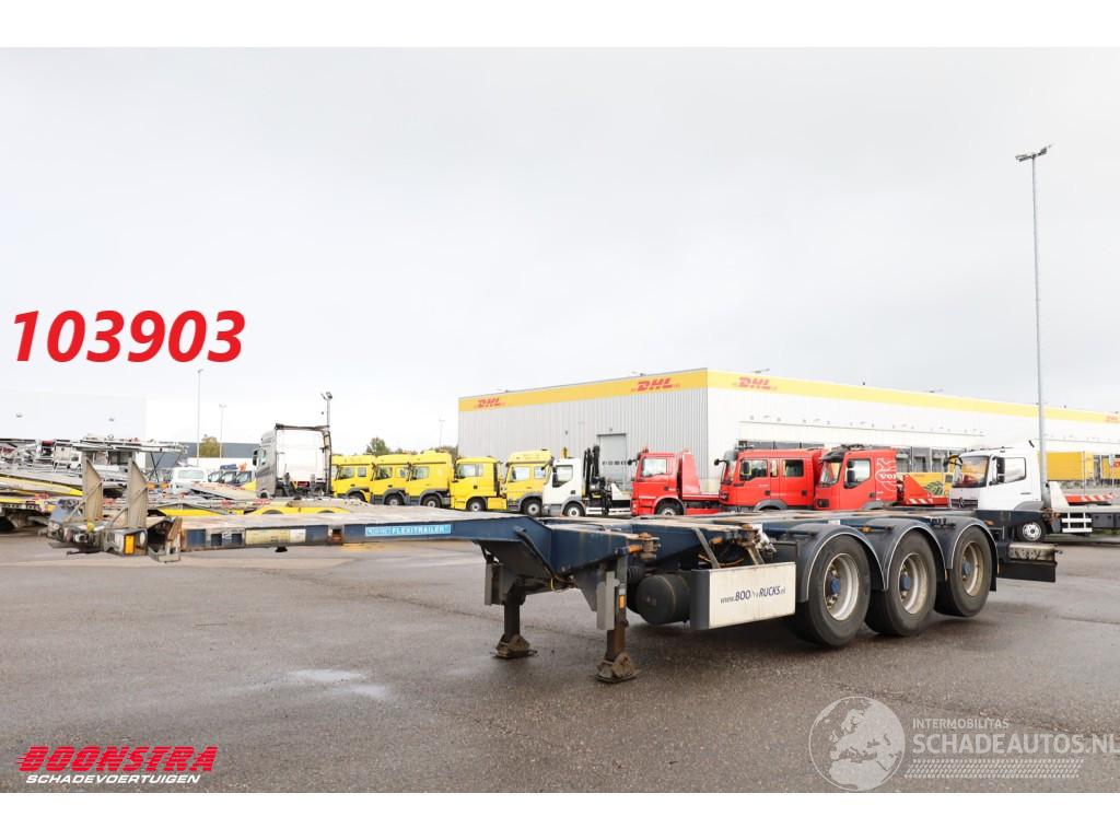 D-Tec  Flexitrailer 20-45 ft 3-Asser 2X Lift Ausziebar
