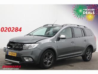 Voiture accidenté Dacia Logan MCV Stepway 0.9 TCe Navi Airco Cruise PDC 2017/11