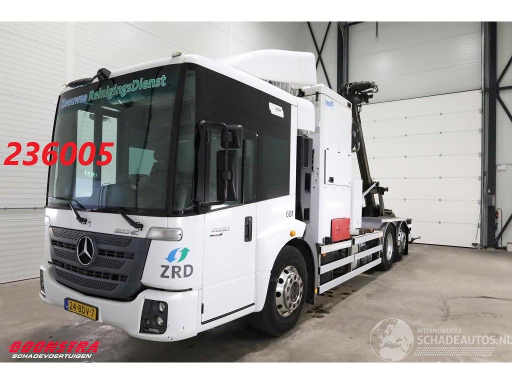 Mercedes Econic Seitenlader VDL Transilift 6X2 Euro 6 216.318 km!