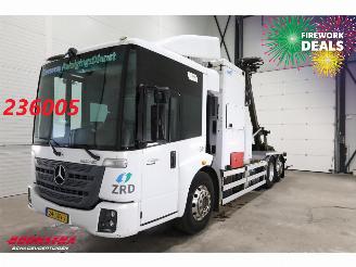 bruktbiler vrachtwagen Mercedes Econic Seitenlader VDL Transilift 6X2 Euro 6 216.318 km! 2014/5