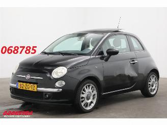 damaged passenger cars Fiat 500 1.4-16V Lounge Pano Airco LMV 130.652 km! 2008/2