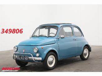 damaged passenger cars Fiat 500 BY 1970 Leder 1970/6