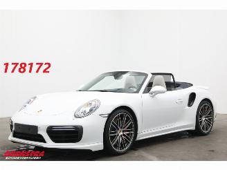 uszkodzony samochody osobowe Porsche 911 Cabrio 3.8 Turbo 991.2 PDLS+ Sport Chrono Ventilatie Bose Memory Camera 2016/6
