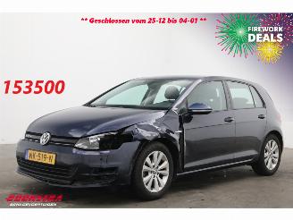 Voiture accidenté Volkswagen Golf 1.0 TSI Comfortline Navi Clima Cruise PDC AHK 125.216 km! 2017/2