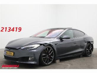 Damaged car Tesla Model S 75 Base Pano LED Leder ACC LRHZ 2017/11