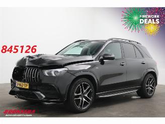 krockskadad bil auto Mercedes GLE AMG 53 4MATIC+ Pano LED ACC Burmester 360° AHK 2022/11