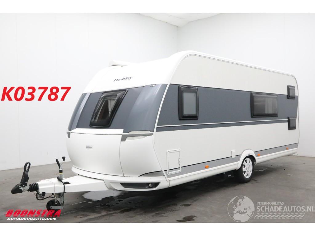 Hobby  540 De Luxe Mover Fietsendrager Luifel Frans Bed Stapelbed BY 2019