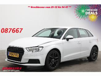 uszkodzony samochody osobowe Audi A3 Sportback 1.0 TFSI Pro Line Leder BiXenon Navi Clima Cruise SHZ PDC 2018/4