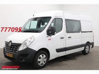 voitures fourgonnettes/vécules utilitaires Renault Master 2.3 dCi 170 PK DC DoKa 2X Schuifdeur Navi Airco Cruise AHK 2018/9