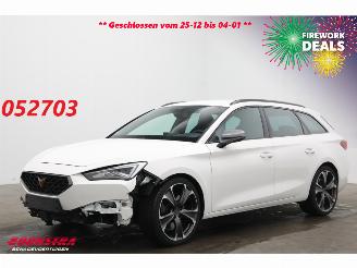 uszkodzony samochody osobowe Cupra Leon VZ 2.0 TSI 310 PK 4Drive DSG LED ACC Apple/Android LRHZ Camera SHZ 2024/1