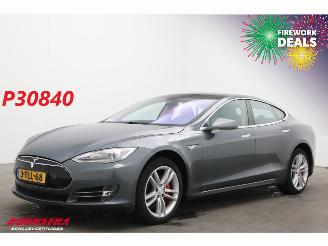 skadebil auto Tesla Model S P85 Leder Pano Cruise SHZ 2014/3