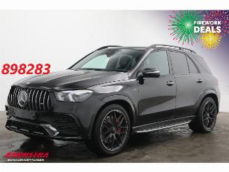 krockskadad bil auto Mercedes GLE 53 AMG 4MATIC+ Pano LED ACC Burmester Memory Ventilatie 360° AHK 2023/6