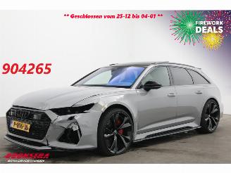 uszkodzony samochody osobowe Audi Rs6 Avant 4.0 TFSI Quattro Urban Ceramic 305 km/h Pano ACC Memory Eventuri Intake 2021/1