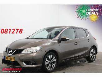 damaged passenger cars Nissan Pulsar 1.2 DIG-T N-Connecta Navi Clima Cruise Camera AHK 119.430 km! 2016/9