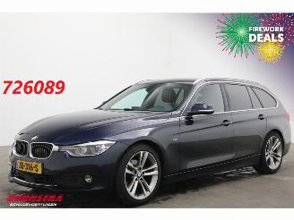 Unfallwagen BMW 3-serie Touring 320d EDE Luxury LED ACC Leder Memory Camera SHZ PDC 2016/2