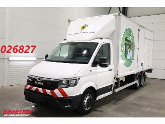 krockskadad bil bedrijf MAN TGE 5.160 DSG BE-Combi Clixtar Lucht Apple/Android Airco Cruise 51.038 km! 2023/8